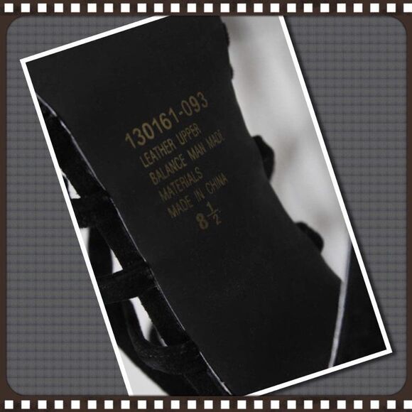 Colin Stuart Black Suede Strap Heels 8.5 - Picture 5 of 5